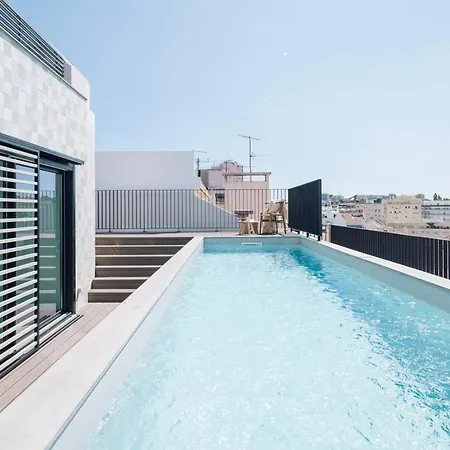 Appartement Armona - 2 Bedrooms And Pool In Avenidas Novas Lissabon